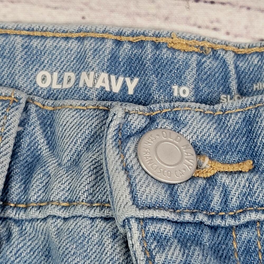 Old Navy Distressed Jeans Girl's Size 10‎ - Picture 3 of 6